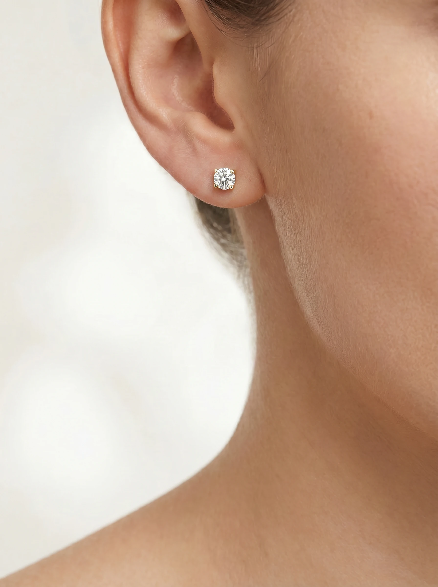 Pendientes de Diamantes , “TOP 4 GARRAS”. Diamantes creados4 Pendientes de Diamantes , “TOP 4 GARRAS”. Diamantes creados4