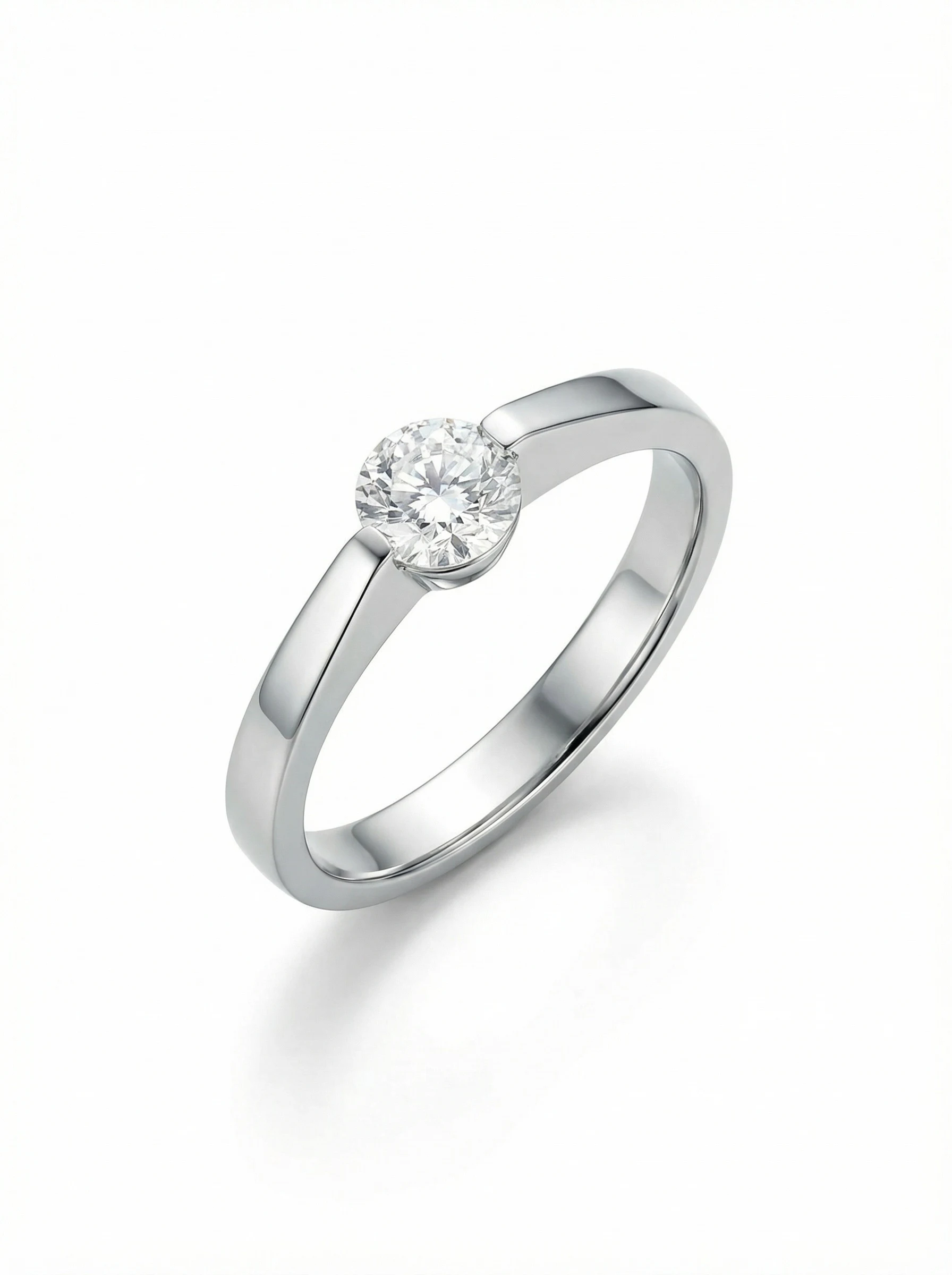 Solitario de Compromiso Amanecer, Diamante Natural, talla Brillante.3 Solitario de Compromiso Amanecer, Diamante Natural, talla Brillante.3
