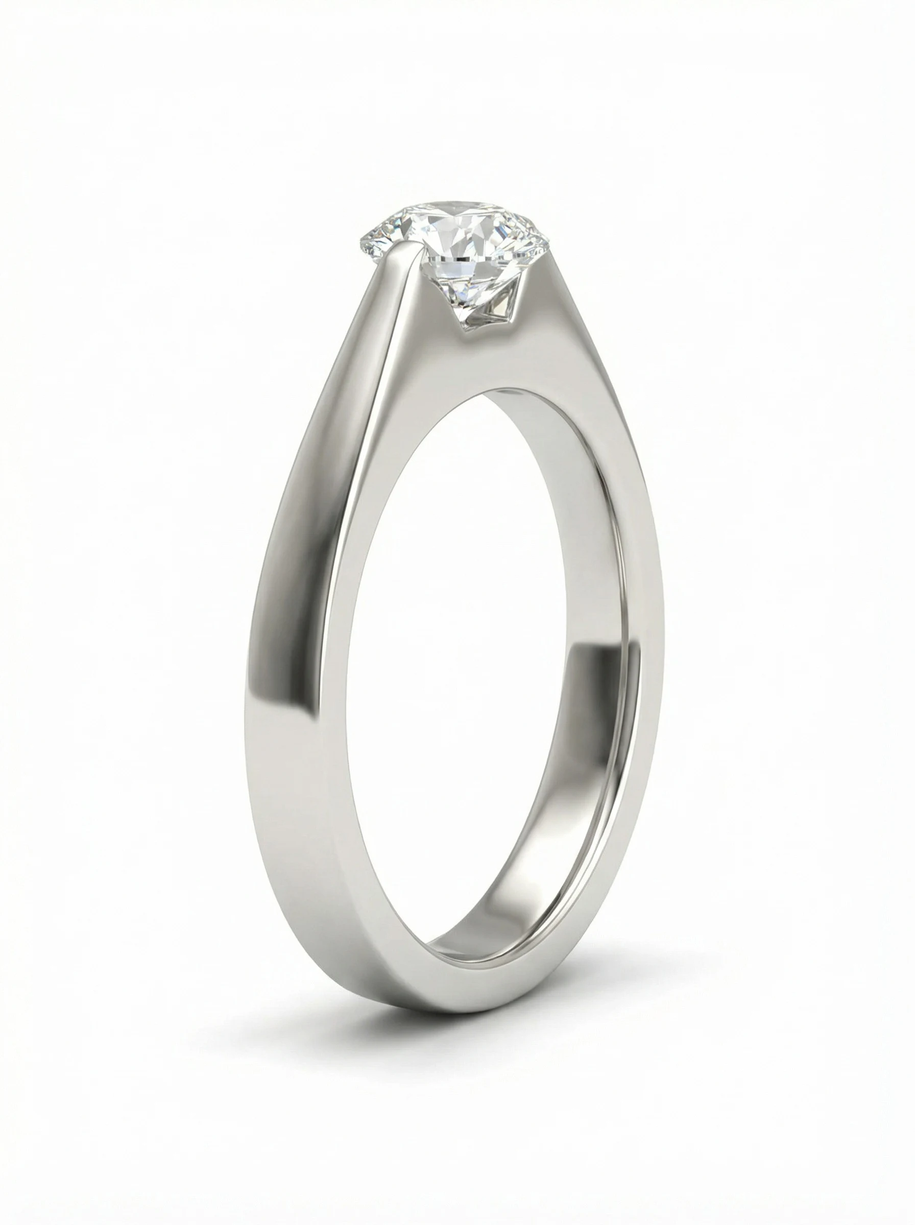 Solitario de Compromiso Amanecer, Diamante Natural, talla Brillante.4 Solitario de Compromiso Amanecer, Diamante Natural, talla Brillante.4